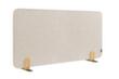 Legamaster Cloison de table insonorisante ELEMENTS, hauteur x largeur 600 x 1200 mm, paroi beige