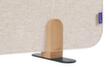 Legamaster Cloison de table insonorisante ELEMENTS, hauteur x largeur 600 x 1600 mm, paroi beige  S