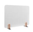 Legamaster cloison de table émaillée ELEMENTS, hauteur x largeur 600 x 800 mm, paroi blanc