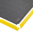 tapis de sol anti-fatigue Almelo résistant aux produits chimiques, dalle, longueur x largeur 910 x 910 mm  S