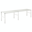 Treston Table de rallonge, largeur x profondeur 1500 x 700 mm, plaque gris clair  S