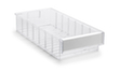 Treston petit bloc tiroirs, 8 tiroir(s), RAL7035 gris clair/transparent  S