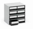 Treston bloc à tiroirs ESD, 8 tiroir(s), gris/noir  S
