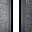 MAUL Tableau à cloison démontable MAULconnecto, hauteur x largeur 1800 x 1000 mm, paroi blanc/bleu/gris foncé Missing translation S