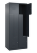 C+P Armoire vestiaire Z Classic Plus, largeur de compartiment 200/400 mm  S