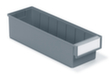 Treston Bac compartimentable robuste, gris, profondeur 400 mm