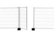 Schake Porte pour clôture mobile, hauteur x largeur 2000 x 1200 mm  S