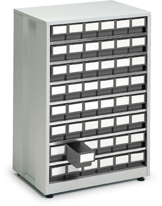 Treston Grand bloc tiroirs, 48 tiroir(s), RAL7035 gris clair/gris  ZOOM