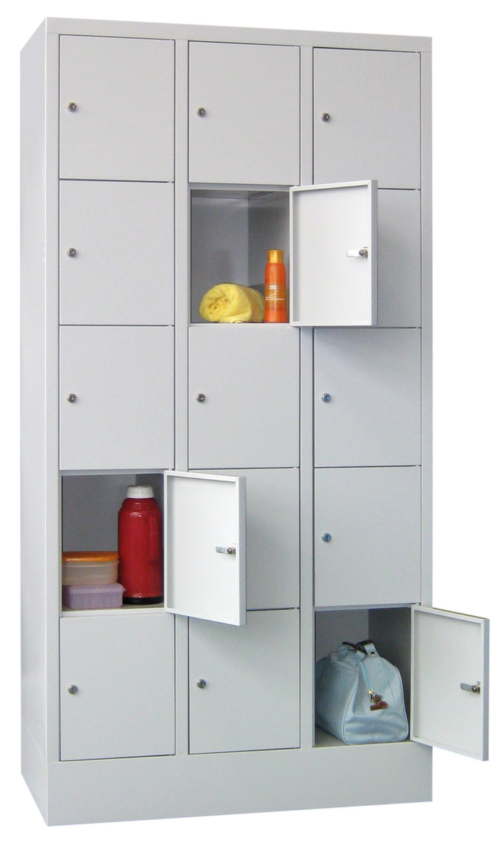 PAVOY armoire multicases Basis, 15 compartiments  ZOOM