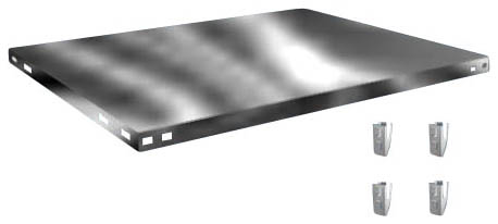 hofe Tablette pour rayonnage modulaire, largeur x profondeur 1000 x 800 mm  ZOOM