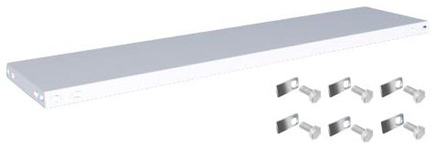 hofe Tablette pour rayonnage à boulonner type standard, largeur x profondeur 1300 x 300 mm