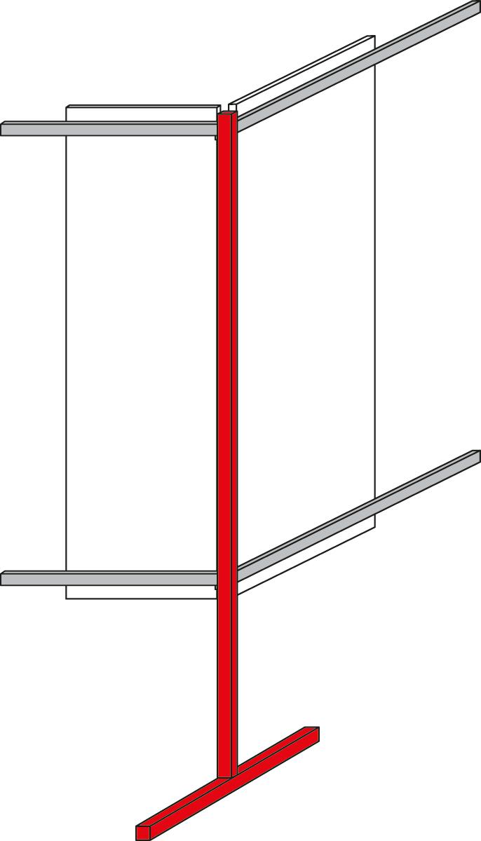 Kappes Support d'angle à 135° pour la RasterPlan® tôle perforée/rainurée  ZOOM