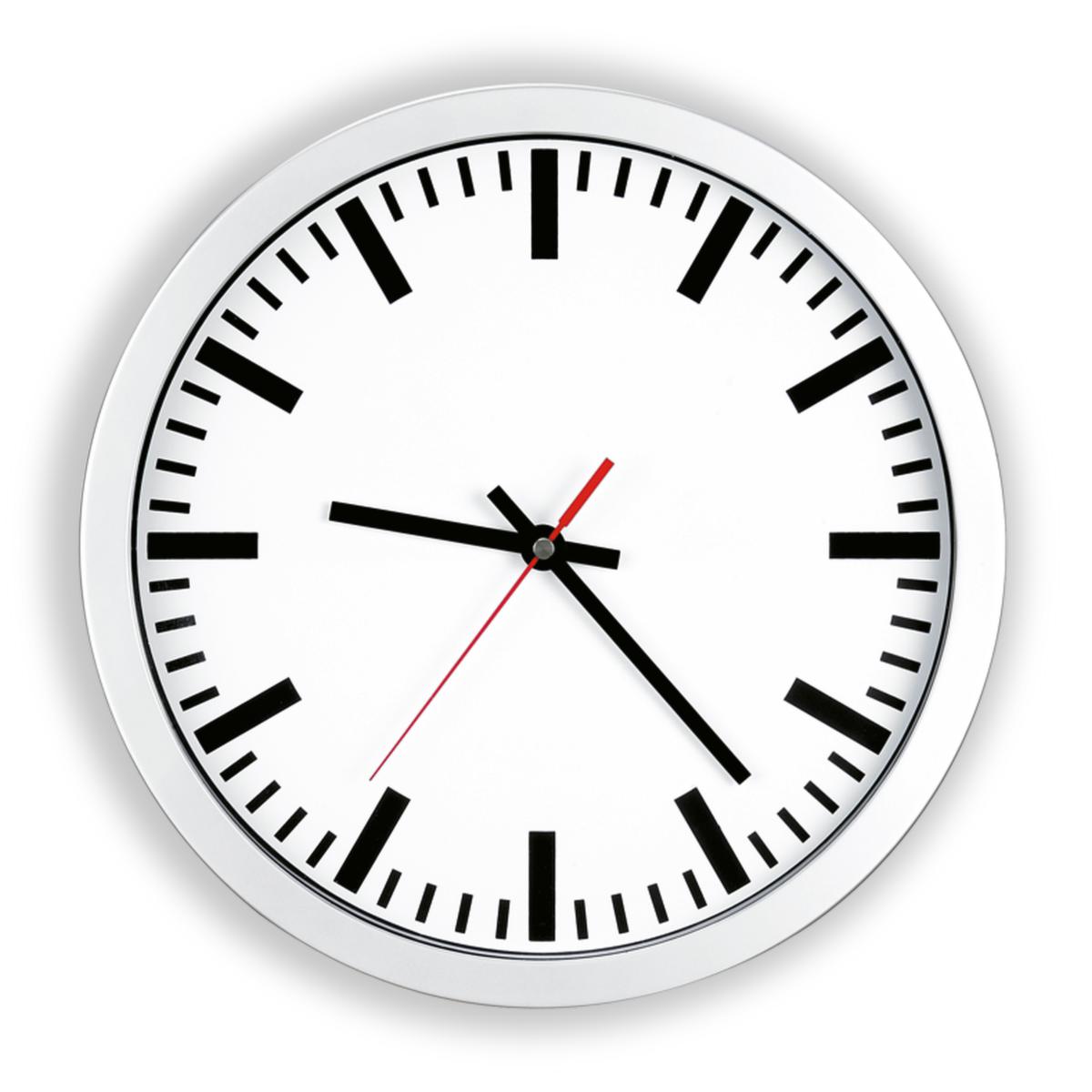 Horloge de gare avec cadran à traits  ZOOM