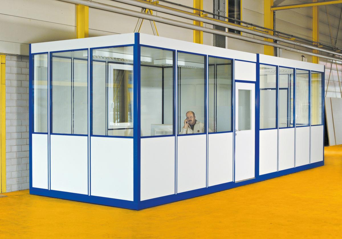 MDS Raumsysteme Plancher standard pour cabine d'atelier, longueur x profondeur 2100 x 6100 mm  ZOOM