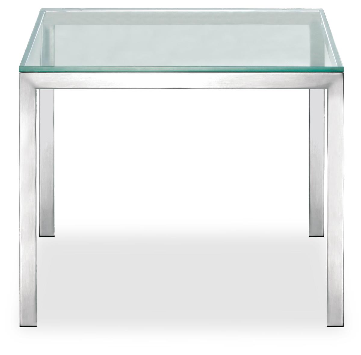Nowy Styl Table avec plateau en verre, largeur x profondeur 550 x 550 mm  ZOOM