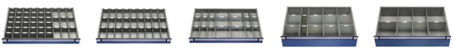 Kit de compartimentage pour armoire à tiroirs  ZOOM