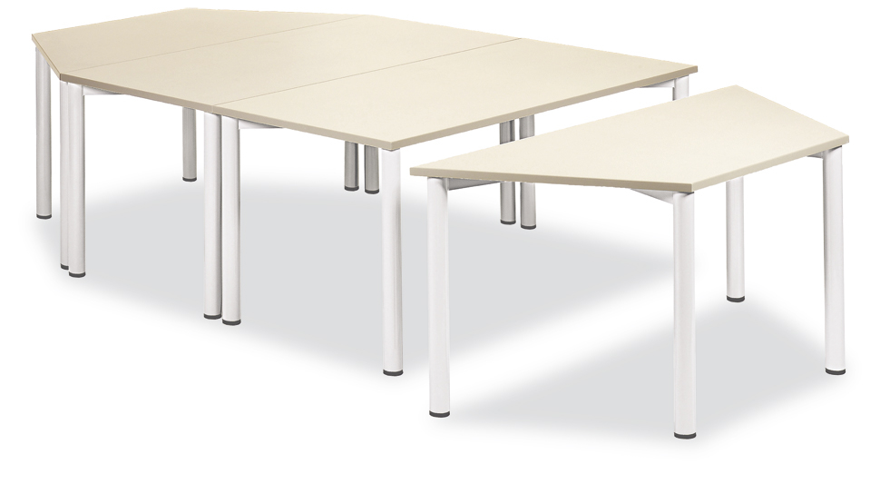 Table polyvalente, Ø 1600 mm, panneau érable  ZOOM