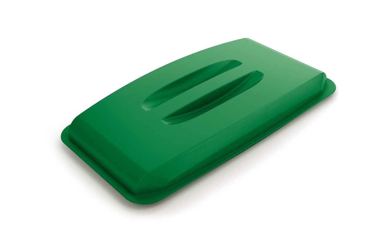 Durable Couverture de soutien pour conteneur de tri sélectif, vert  ZOOM