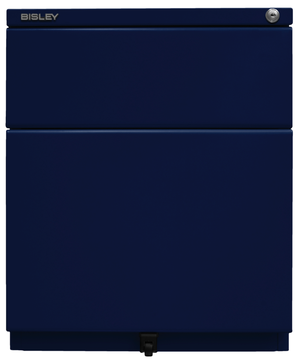 Bisley Conteneur à roulettes OBA avec tiroir HR, 1 tiroir(s), bleu Oxford/bleu Oxford  ZOOM