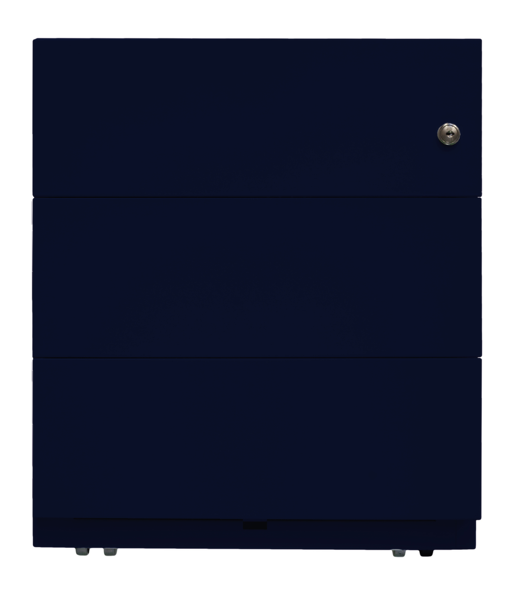 Bisley Caisson mobile Note, 3 tiroir(s), bleu Oxford/bleu Oxford  ZOOM