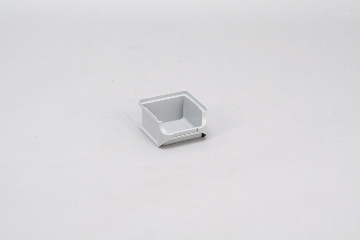 Allit Bac à bec ProfiPlus Box 1, gris, profondeur 100 mm, polypropylène  ZOOM