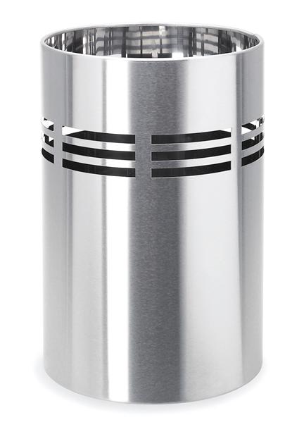 Blomus Porte-parapluies en acier inoxydable pure home WORK Slice avec bande perforée, hauteur x Ø 375 x 250 mm  ZOOM
