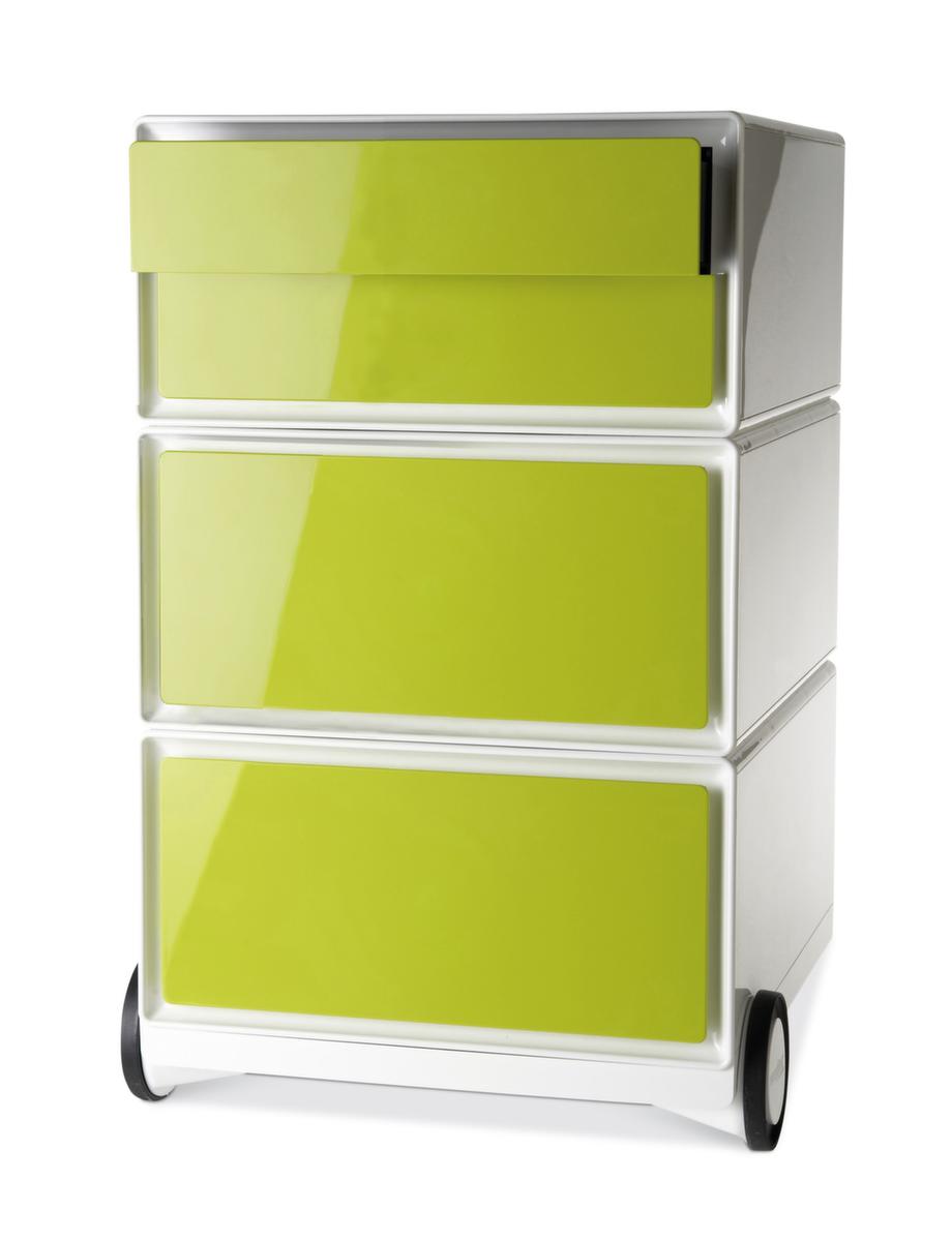 Paperflow Caisson mobile easyBox, 4 tiroir(s), blanc/vert  ZOOM