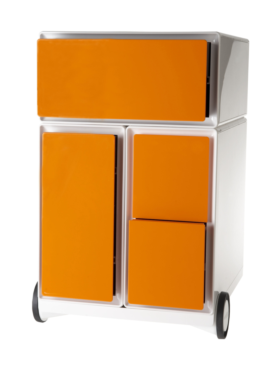 Paperflow Conteneur à roulettes easyBox avec tiroir HR, 3 tiroir(s), blanc/orange  ZOOM