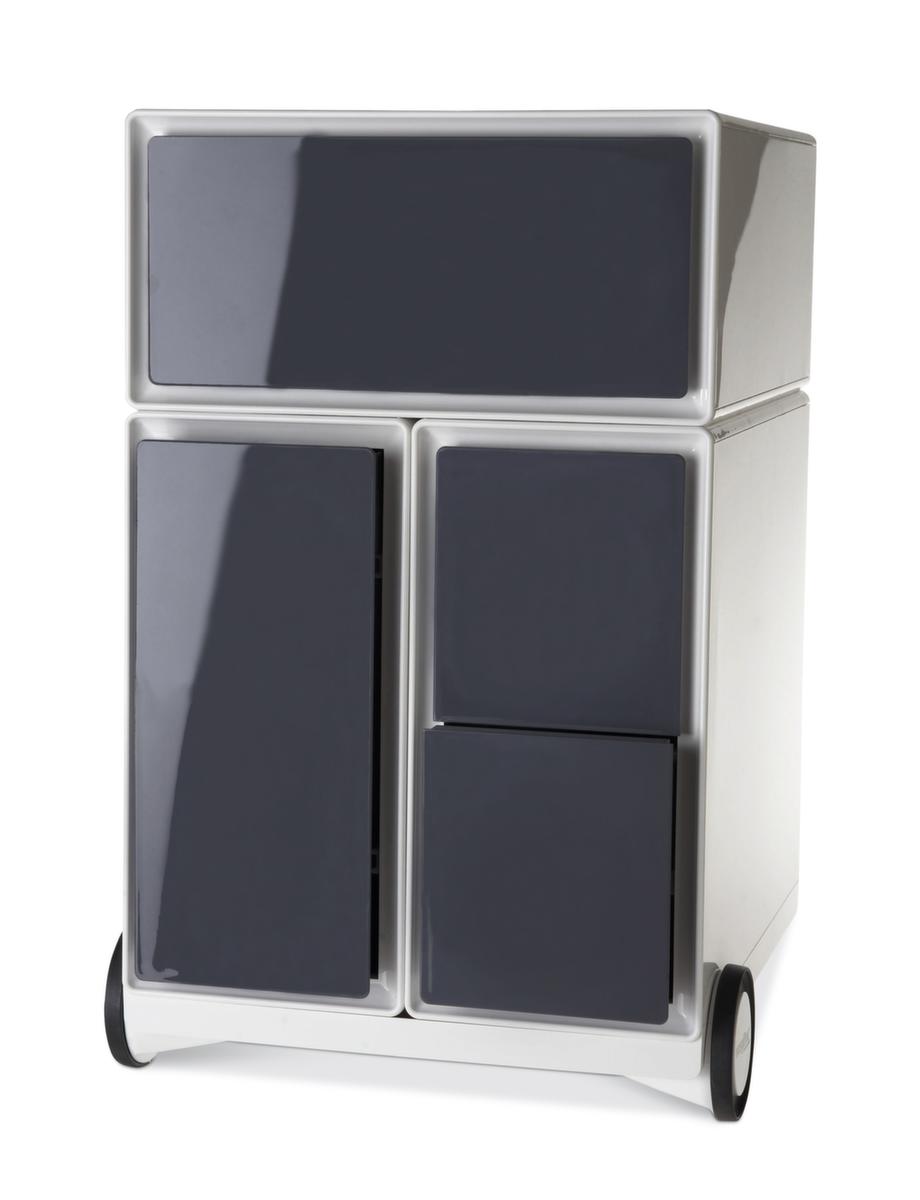 Paperflow Conteneur à roulettes easyBox avec tiroir HR, 3 tiroir(s), blanc/anthracite  ZOOM