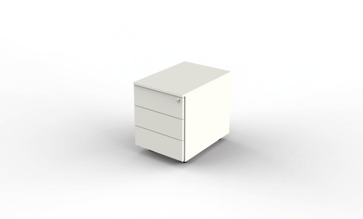Kerkmann Caisson mobile, 3 tiroir(s), blanc/blanc