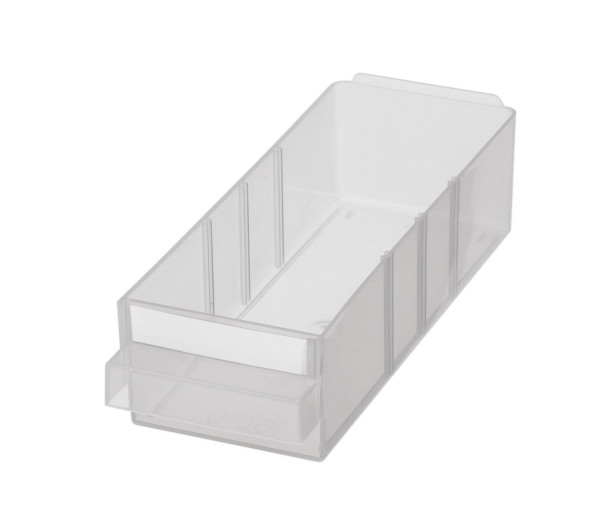 raaco bloc à tiroirs transparents robuste 1260-00 avec cadre en métal, 60 tiroir(s), bleu foncé/transparent  ZOOM