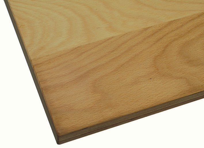 Table d'appoint pour table de montage avec cadre lourd, largeur x profondeur 1000 x 750 mm, plaque hêtre  ZOOM