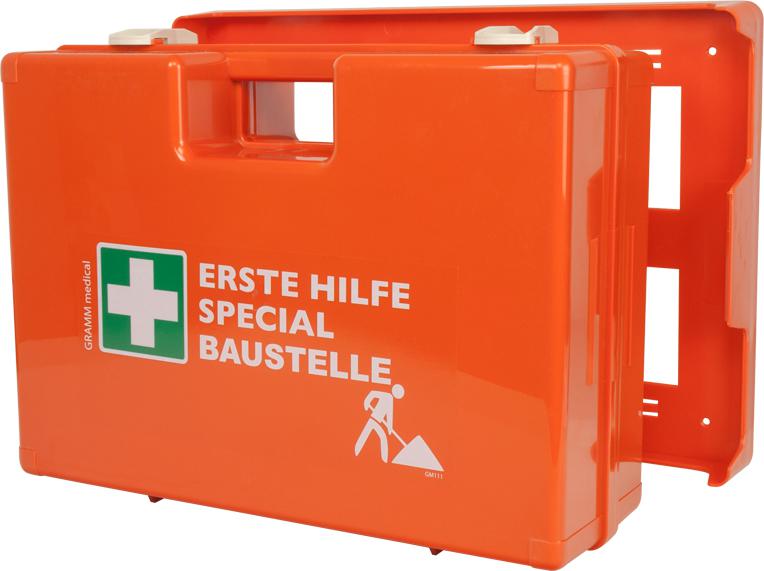 actiomedic Mallette de secours spécifique au secteur construction, calage selon DIN 13157  ZOOM