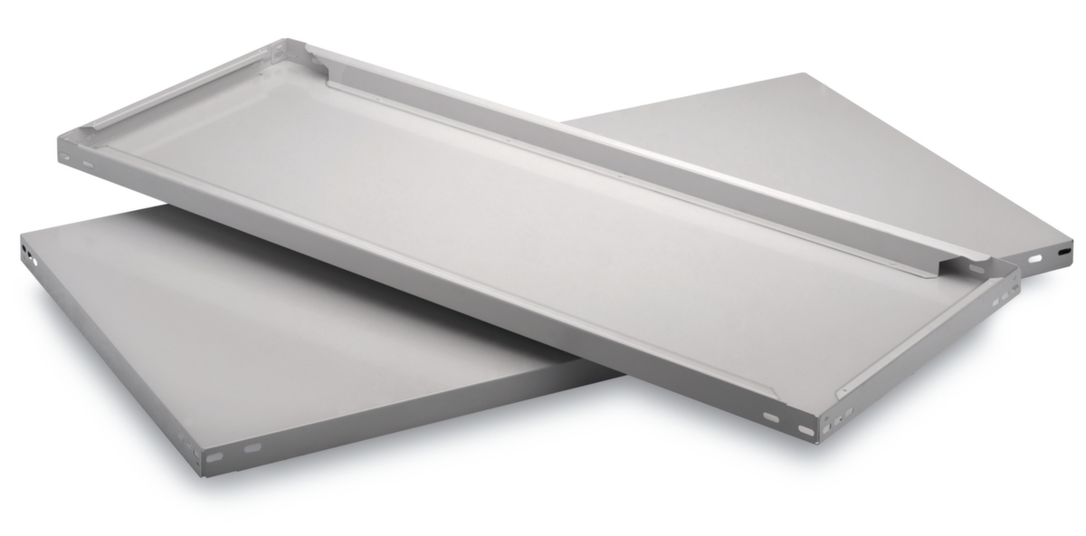 hofe Tablette pour rayonnage de stockage, largeur x profondeur 1300 x 500 mm, RAL7035 gris clair  ZOOM