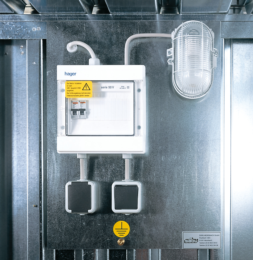 Boîtier d'installation électrique antidéflagrant pour conteneurs pour produits dangereux Missing translation ZOOM