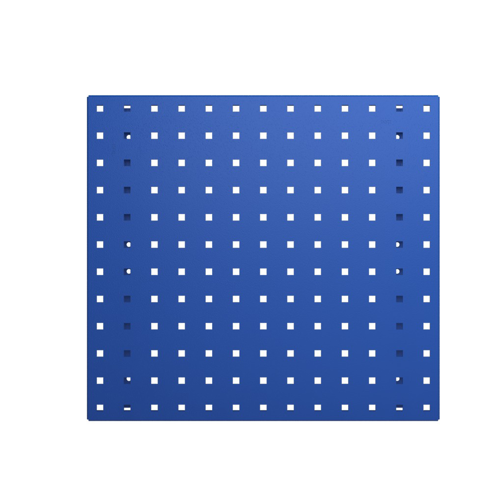 bott Plaque perforée, hauteur x largeur 457 x 495 mm, RAL5010 bleu gentiane  ZOOM