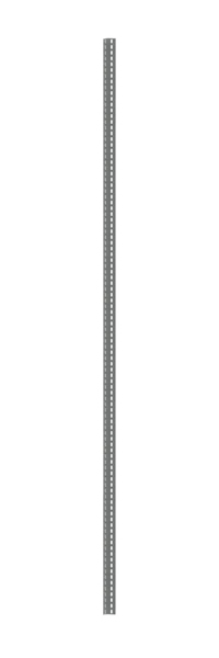 META Rack de stockage Profil d'auto-assemblage, longueur 2,5 m, avec revêtement en zinc anti-corrosion  ZOOM