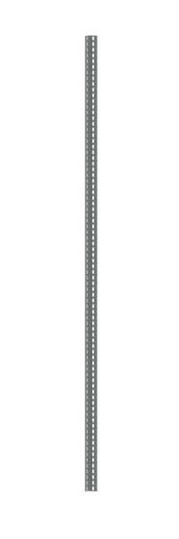 META Rack de stockage Profil d'auto-assemblage, longueur 2 m, avec revêtement en zinc anti-corrosion  ZOOM