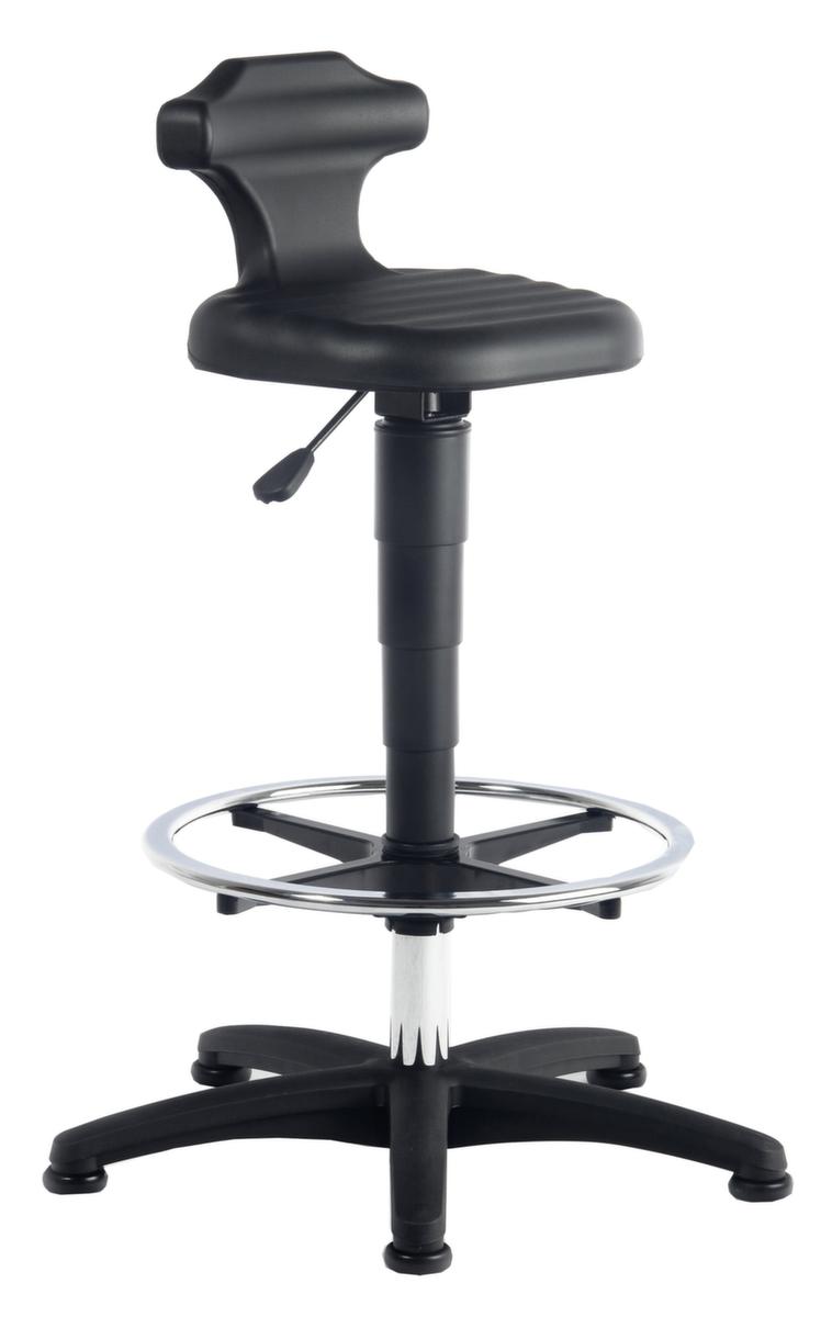 bimos Siège assis-debout Flex 3, hauteur d’assise 510 - 780 mm, piètement noir  ZOOM