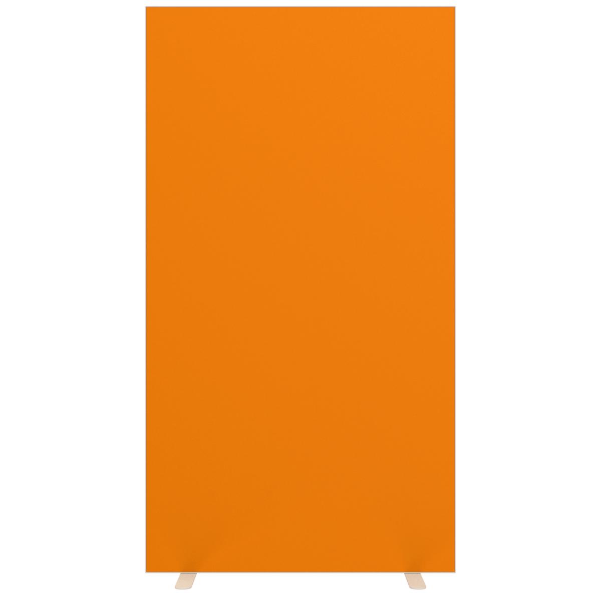 Paperflow Cloison avec revêtement en tissu sur deux côtés, hauteur x largeur 1740 x 940 mm, paroi orange  ZOOM