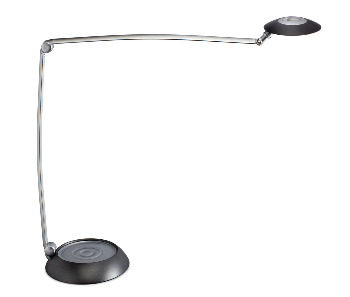 lampe de table à DEL avec variateur, lumière blanc neutre, argent  ZOOM
