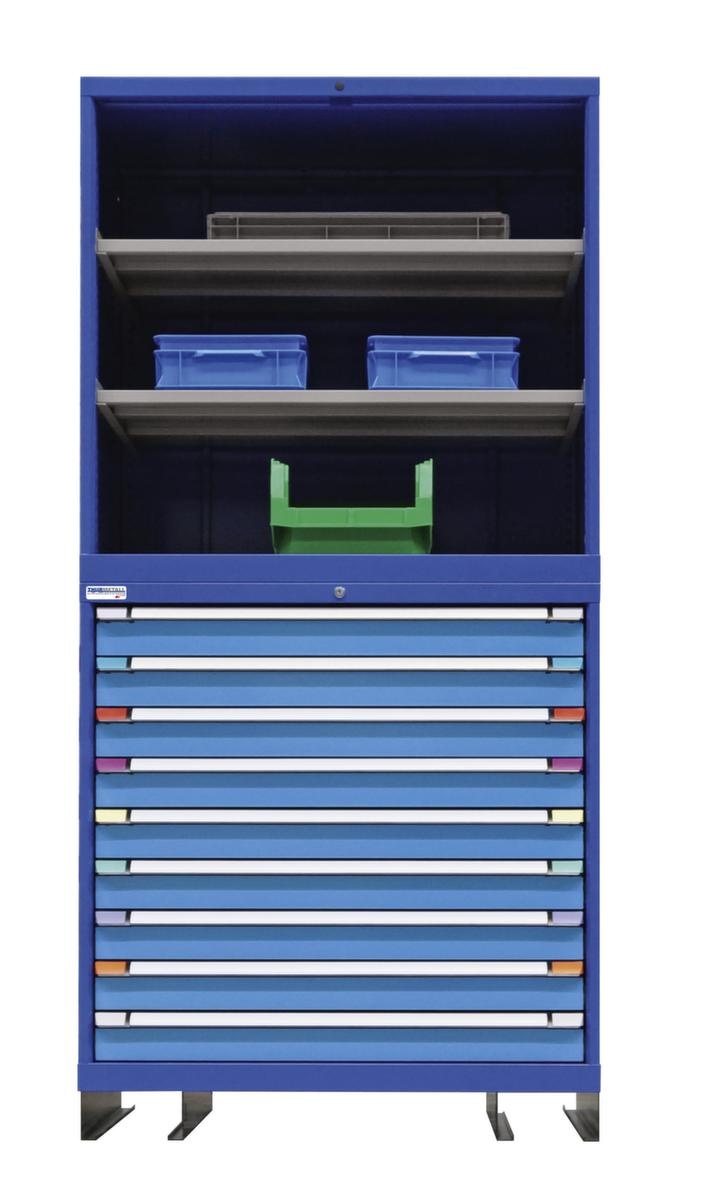 Thurmetall Système d'armoire modulaire Modul 2, 9 tiroir(s), bleu pigeon/bleu clair  ZOOM