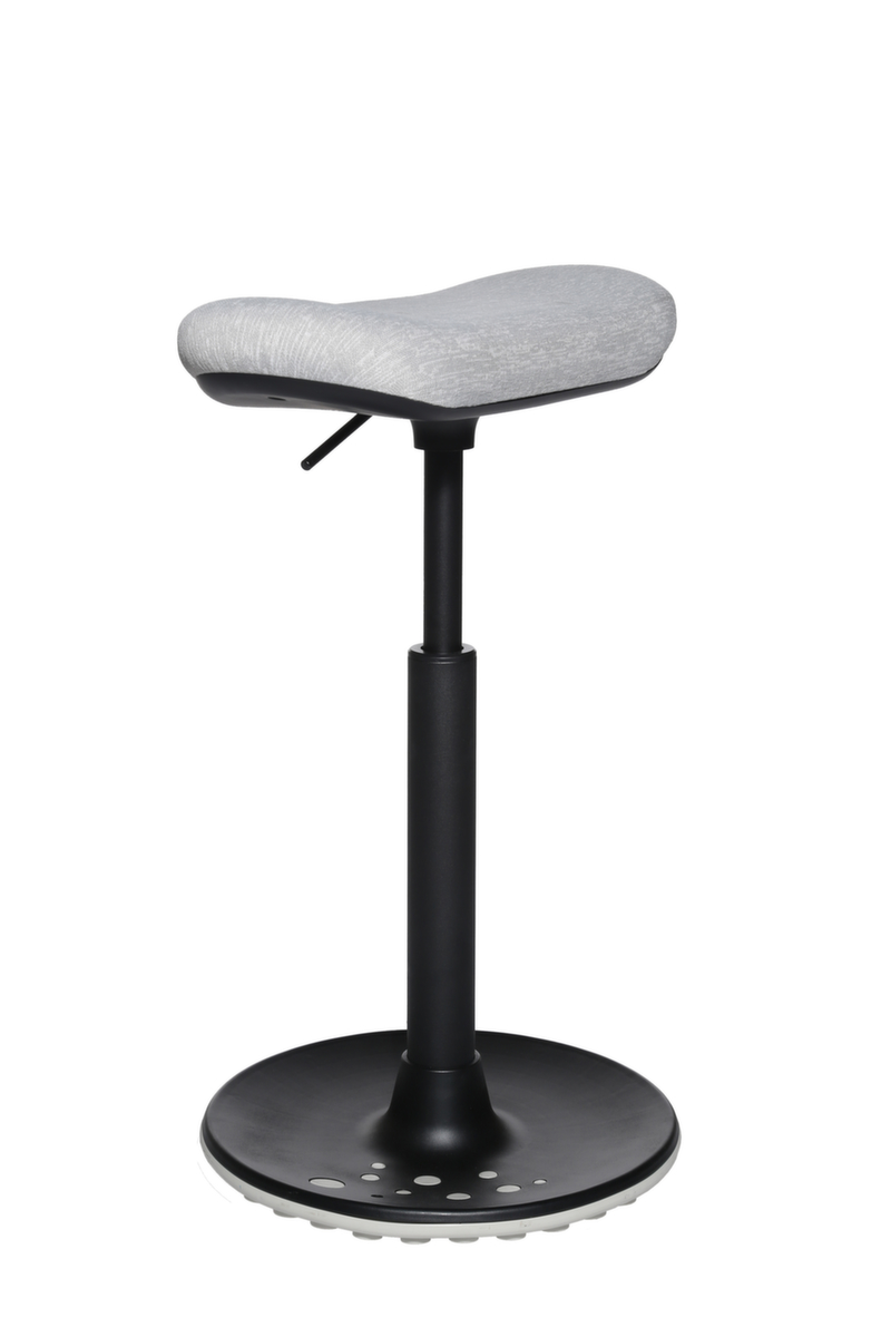 Topstar Siège assis-debout Sitness H2 avec assise skateboard, hauteur d’assise 570 - 770 mm, assise gris  ZOOM