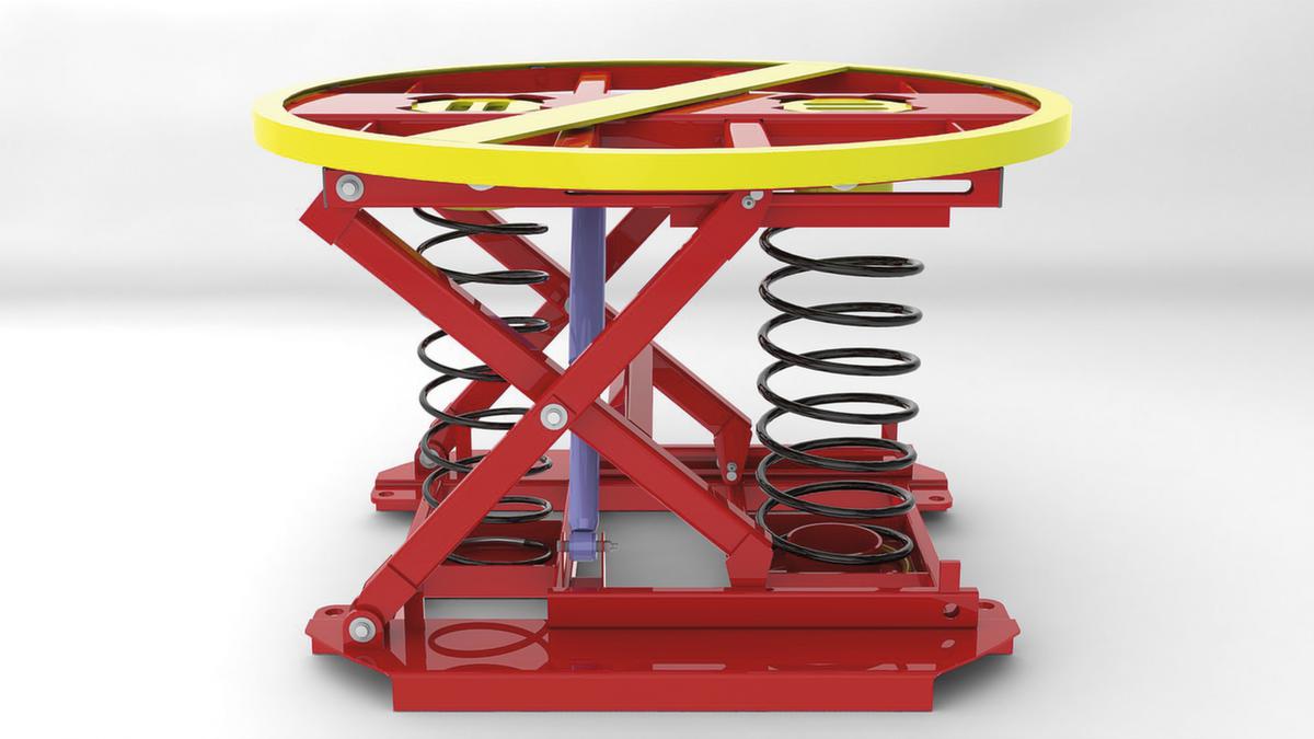 table élévatrice rotative PalletPal 360  ZOOM