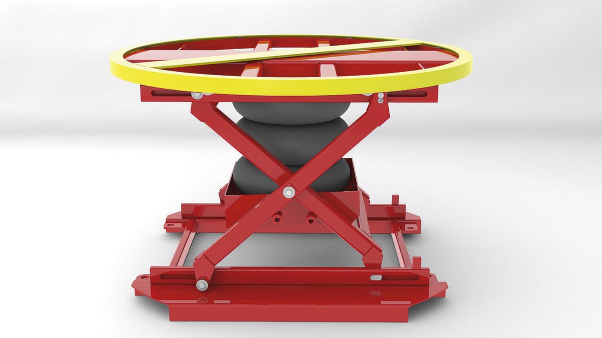 table élévatrice rotative PalletPal 360  ZOOM