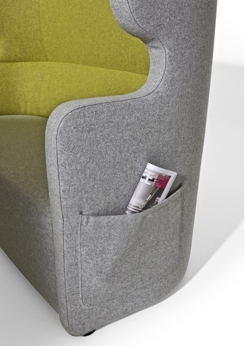 Bisley Fauteuil/sofa Vivo avec poches latérales  ZOOM