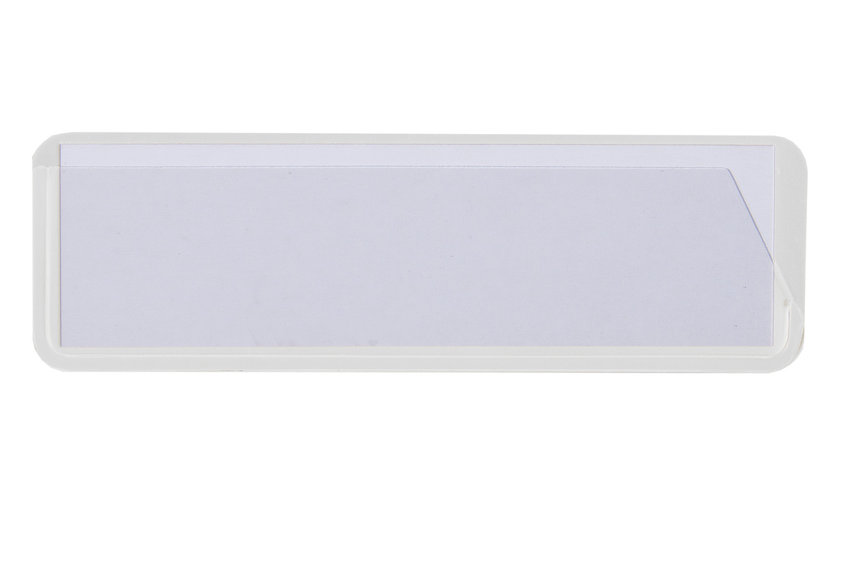 EICHNER Porte-étiquettes, hauteur x longueur 58 x 138 mm