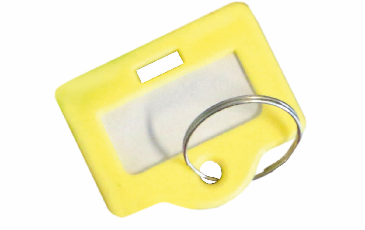 Porte-clés pour armoire à clés, jaune  ZOOM