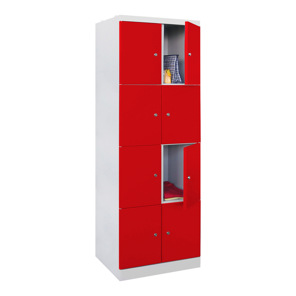PAVOY armoire multicases Basis Plus, 8 compartiments  ZOOM
