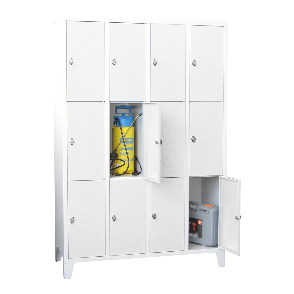 PAVOY armoire multicases Basis, 12 compartiments  ZOOM